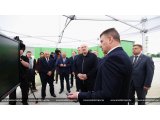 Президент ознакомился с производством пеллет и поставил задачи перед отраслью
