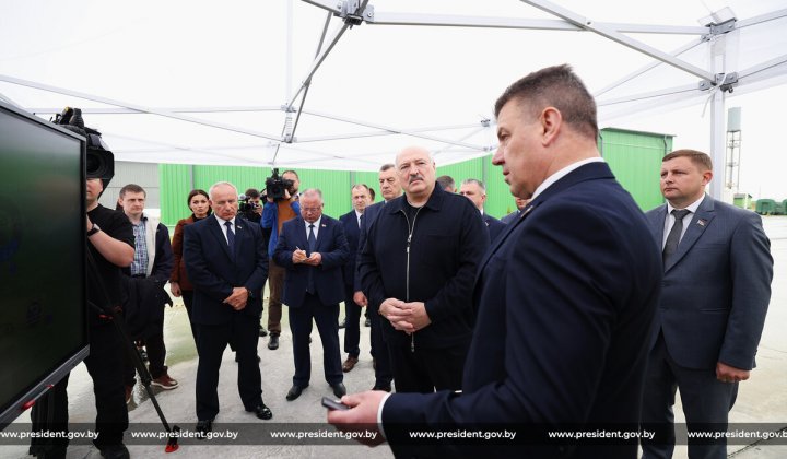 Президент ознакомился с производством пеллет и поставил задачи перед отраслью